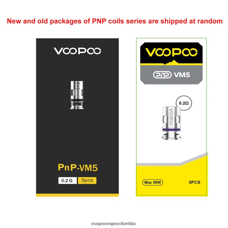 VOOPOO PNP bobinas (5 piezas) pnp-c1 - VOOPOO drag precio Colombia N2082T584
