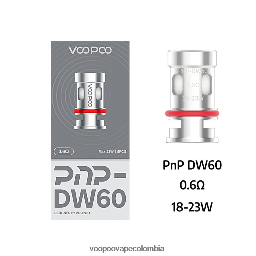 VOOPOO PNP bobinas (5 piezas) pnp-dw60 - VOOPOO drag precio Colombia N2082T604