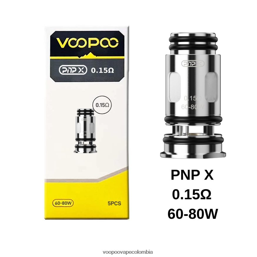 VOOPOO PNP bobinas (5 piezas) pnp x 0,15 ohmios - VOOPOO argus precio N2082T605
