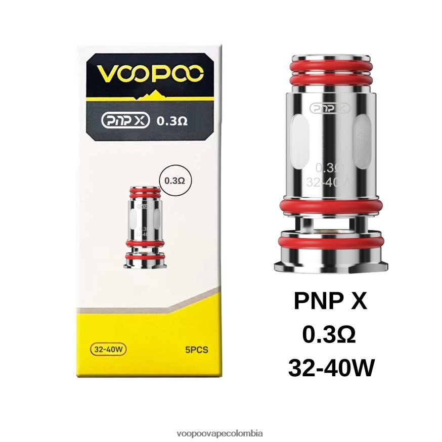 VOOPOO PNP bobinas (5 piezas) pnp x 0,3 ohmios - VOOPOO vape price N2082T607