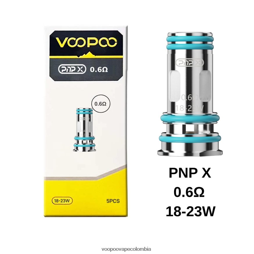 VOOPOO PNP bobinas (5 piezas) pnp x 0,6 ohmios - VOOPOO vape amazon N2082T608