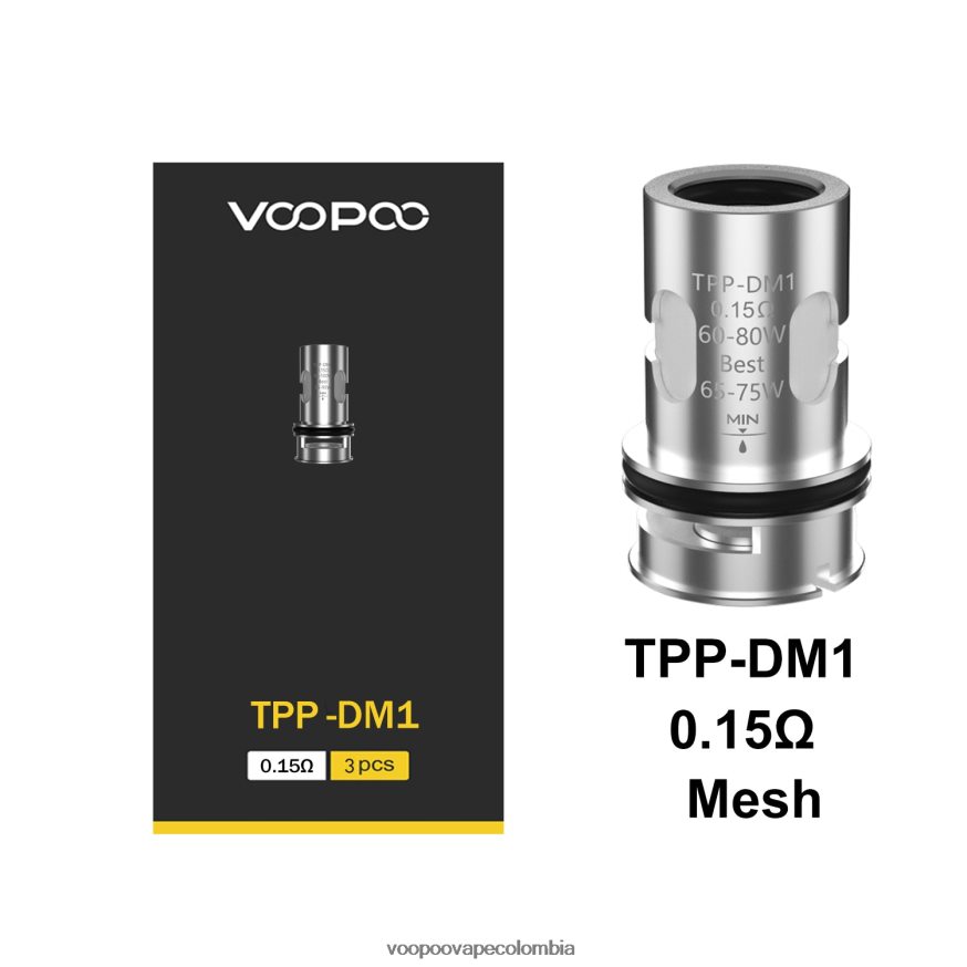 VOOPOO TPP bobinas (3 piezas) tpp-dm1 - VOOPOO argus precio N2082T585