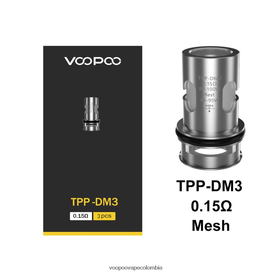 VOOPOO TPP bobinas (3 piezas) tpp-dm3 - VOOPOO gene precio Colombia N2082T610