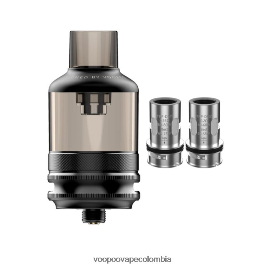 VOOPOO TPP tanque de vainas negro - VOOPOO vape Bogotá N2082T542