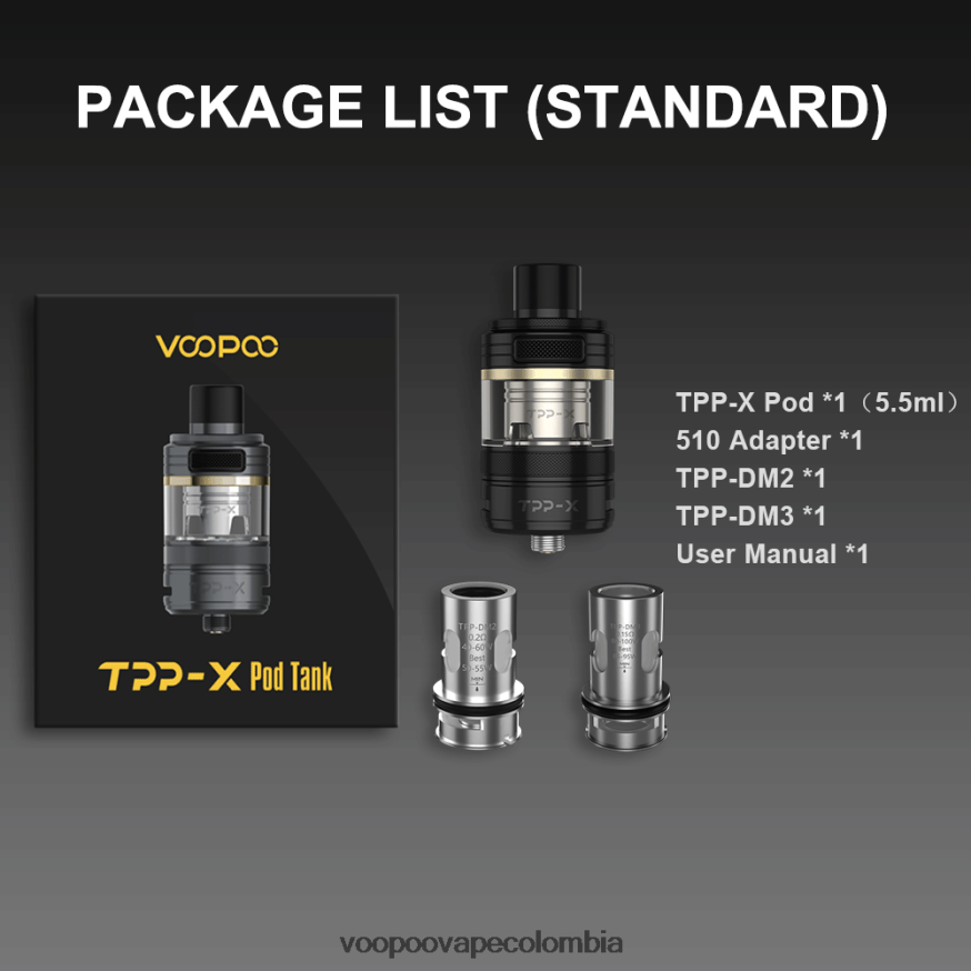 VOOPOO TPP X tanque de vainas arcoíris - VOOPOO drag precio Colombia N2082T514