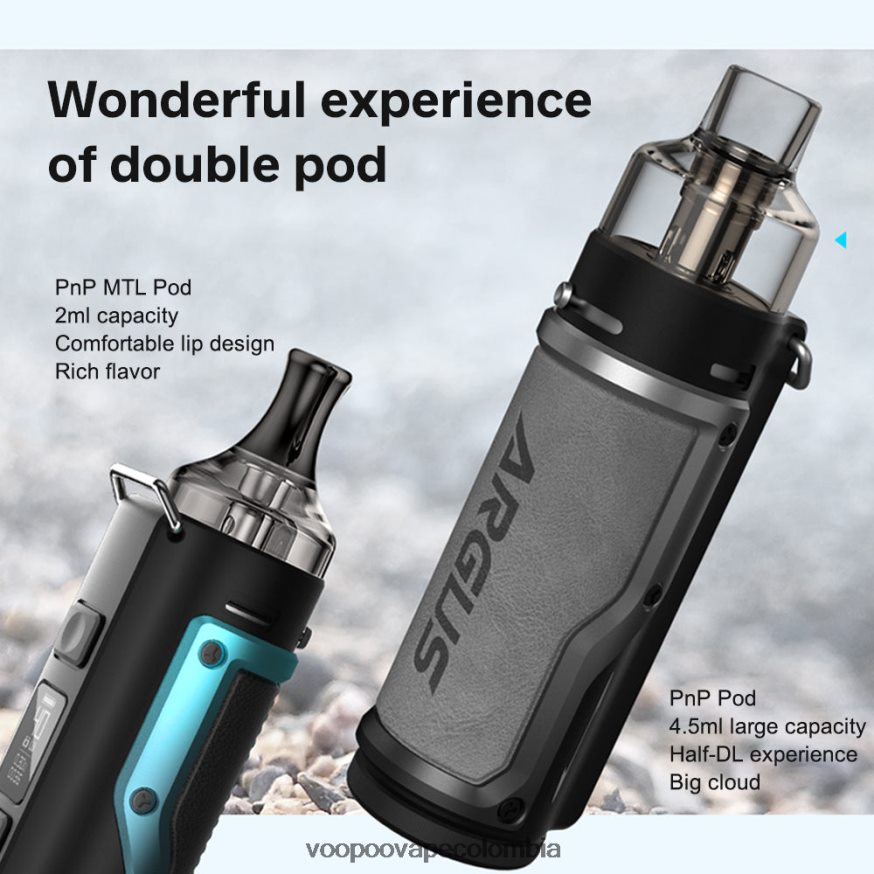 VOOPOO ARGUS kit de modificación de cápsulas verde petróleo-plata - VOOPOO vape price N2082T77