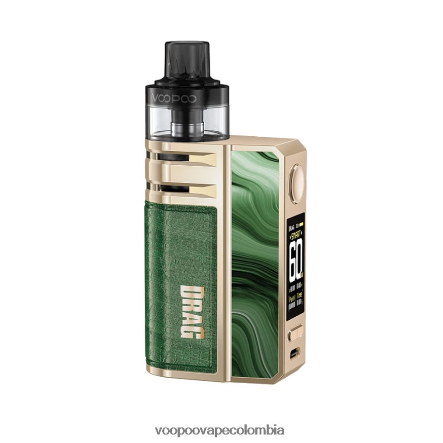 VOOPOO DRAG E60 kit de cápsulas serpentinas verdes - VOOPOO vape price N2082T187