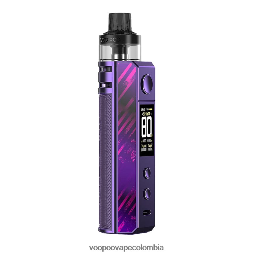 VOOPOO DRAG H80S kit de cápsulas galaxia morada - VOOPOO drag precio Colombia N2082T244