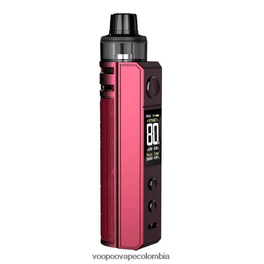 VOOPOO DRAG H80S kit de cápsulas rojo ciruela - VOOPOO drag precio Colombia N2082T154