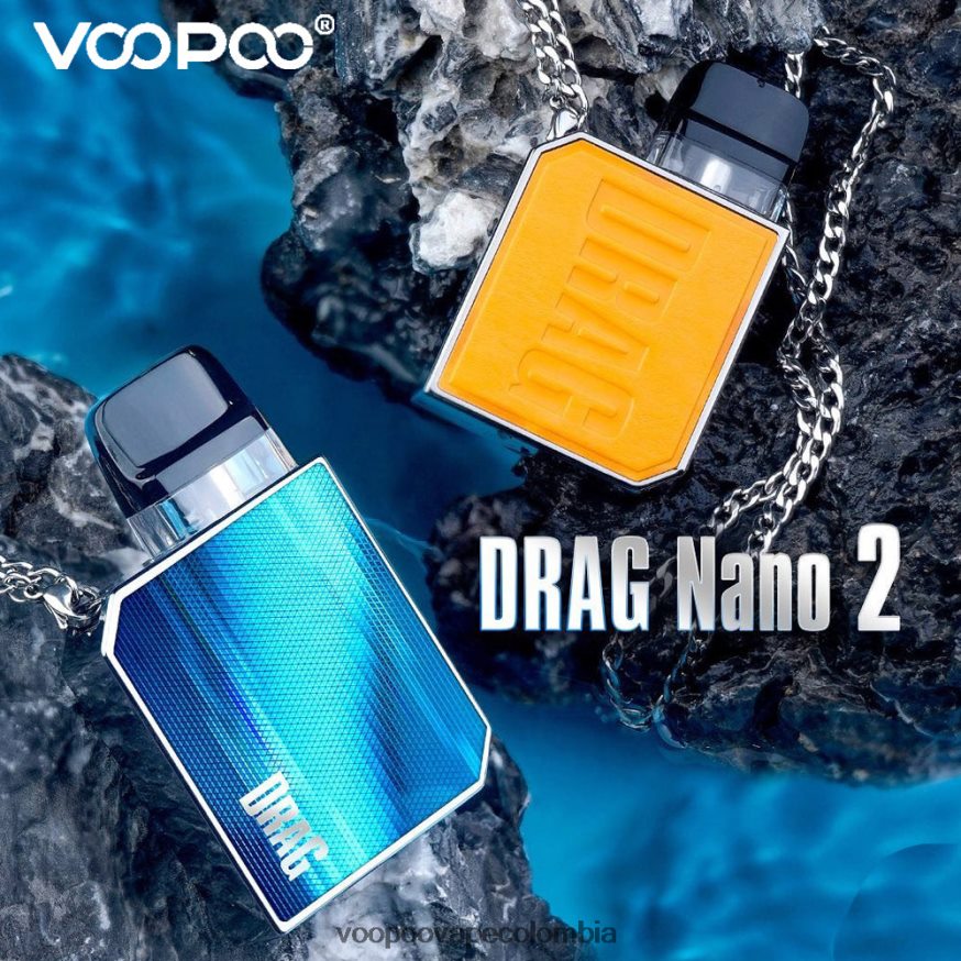 VOOPOO DRAG NANO 2 kit de cápsulas té verde - VOOPOO vape Bogotá N2082T152