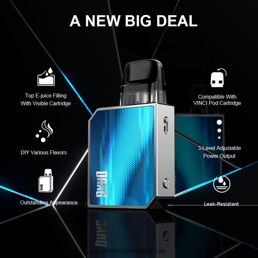 VOOPOO DRAG NANO 2 kit de cápsulas té verde - VOOPOO vape Bogotá N2082T152