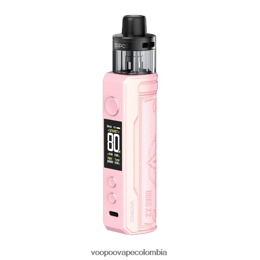 VOOPOO DRAG X2 mod de vaina resplandor rosa - VOOPOO vape Bogotá N2082T232