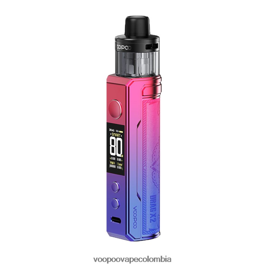 VOOPOO DRAG X2 mod de vaina rojo moderno - VOOPOO vape Colombia N2082T231