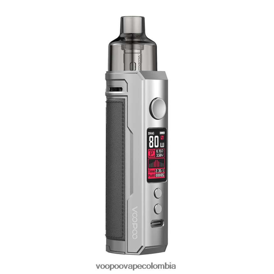 VOOPOO DRAG X kit de modificación de cápsulas plata y gris oscuro - VOOPOO gene precio Colombia N2082T180