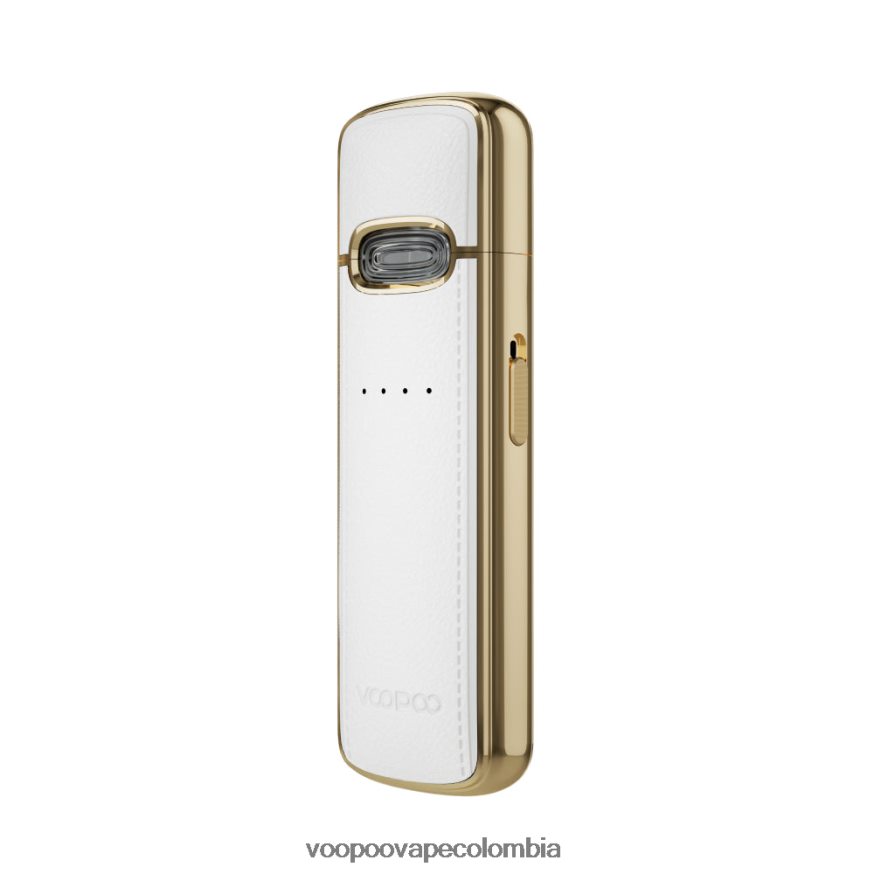 oro blanco con incrustaciones