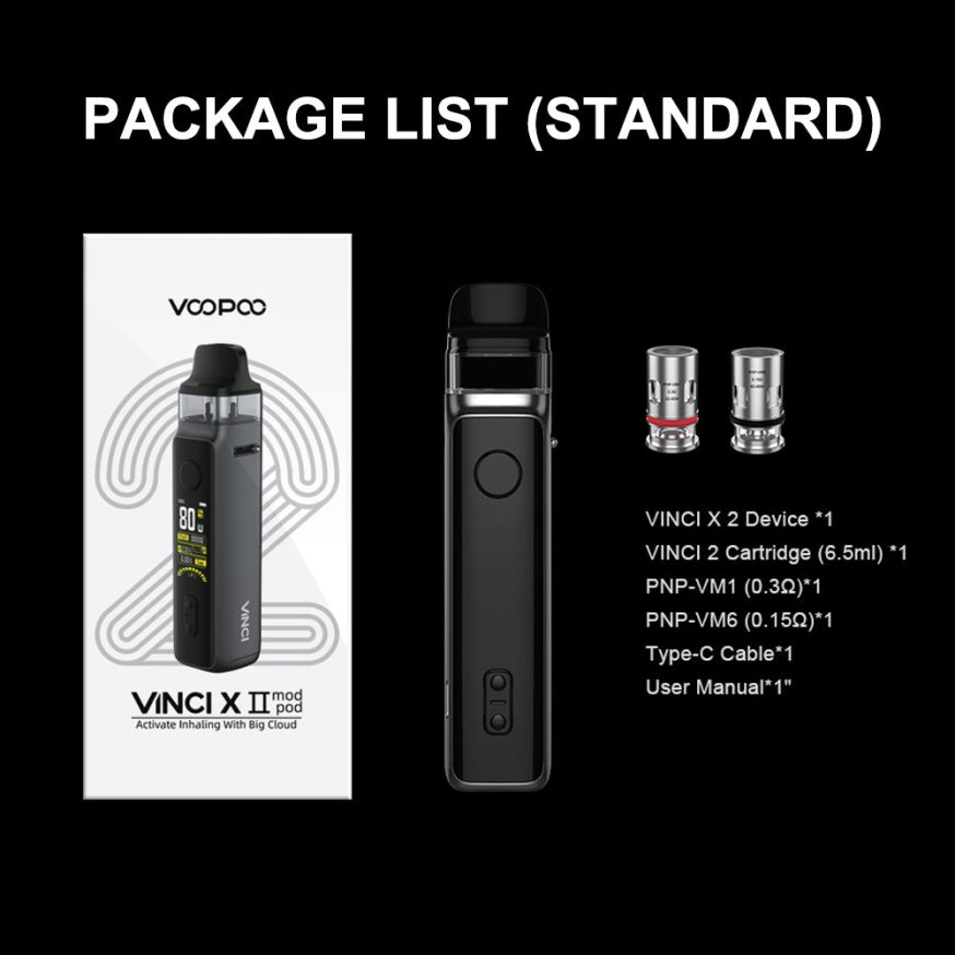 VOOPOO VINCI X 2 equipo Fibra de carbon - VOOPOO vape price N2082T347